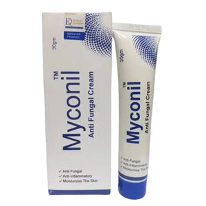 Myconil Anti-Fungal Cream 30g tube front