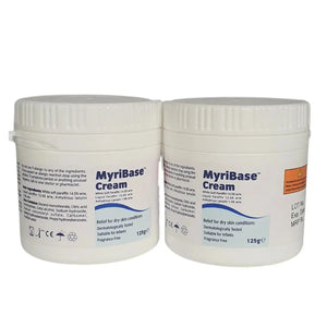 Myribase Cream 125g Penlan Healthcare — regular-use UK emollient cream texture