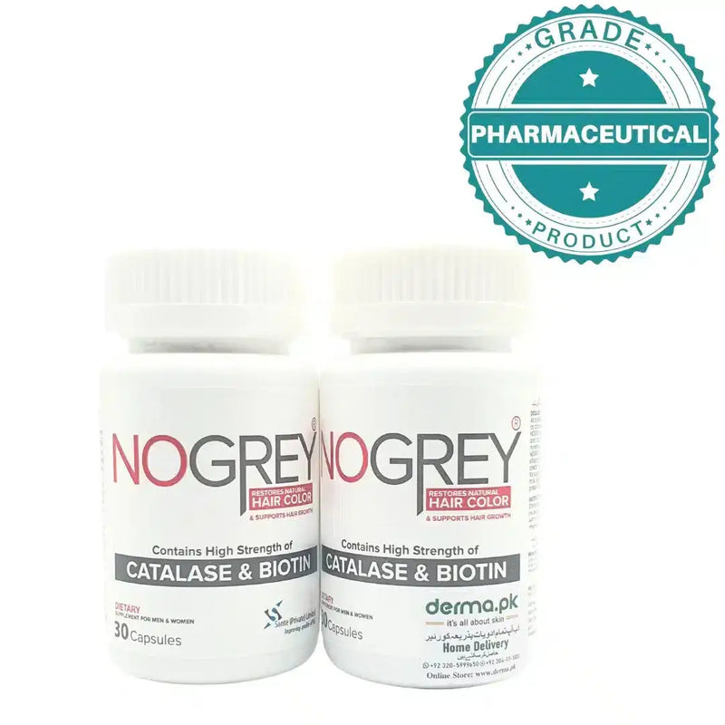 Nogrey Hair Wellness Capsules with Catalase + B-Complex (30s)