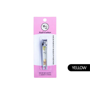 RIVAJ Nail Cutter RVT-005 Yellow – Precision Stainless Steel Clipper with Bold Yellow Finish