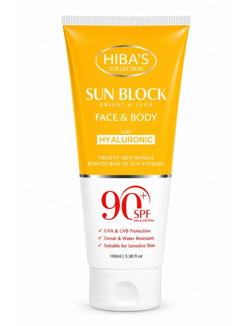 Hiba's Collection Sun Block (SPF 90+) 100 ML