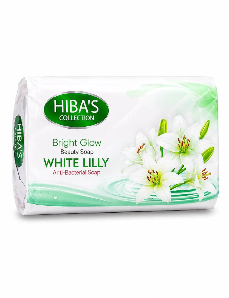 Hiba'S Collection Beauty Bath Soap (Bright Glow White Lilly ) 125 GM