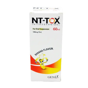 Nt Tox 100mg 60ml Syrup ��� Effective Antiparasitic Treatment for All Ages