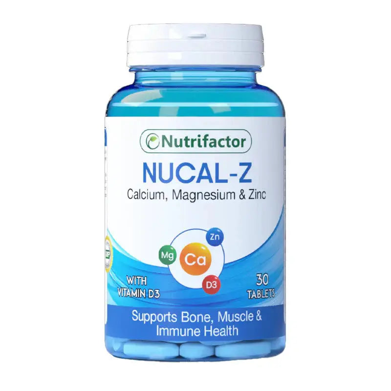 Nucal Z Tablets 30s — Calcium & Zinc for Bones & Immunity