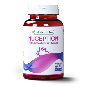 Nutrifactor Nuception capsules pack for female fertility and hormonal support