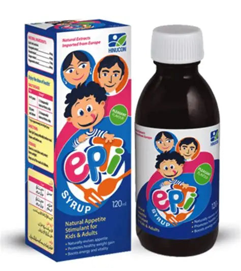 Epti Syrup 120ml – Antitussive & Expectorant for Cough and Cold Relief
