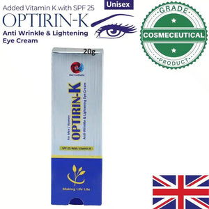 Optirin-K Anti-Wrinkle and Lightening Eye Cream for Men/Women 20g