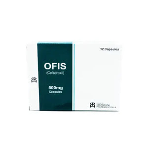 Ofis 500mg 12 Capsules ��� Antibiotic for Bacterial Infections