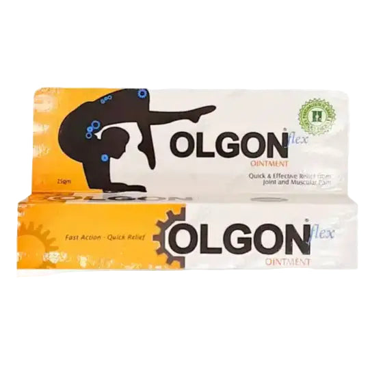 Olgon Flex Ointment 25gm – Pain Relief & Anti-Inflammatory Topical Gel