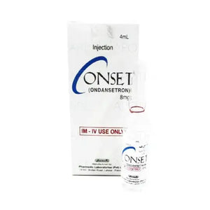Onset 8mg/4ml Injection — High-Dose Ondansetron Antiemetic for Nausea and Vomiting