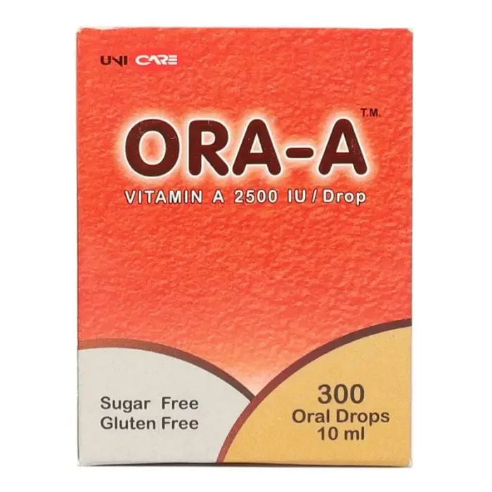 Ora A Drop 10ml – Vitamin A Supplement for Eye Health & Immunity