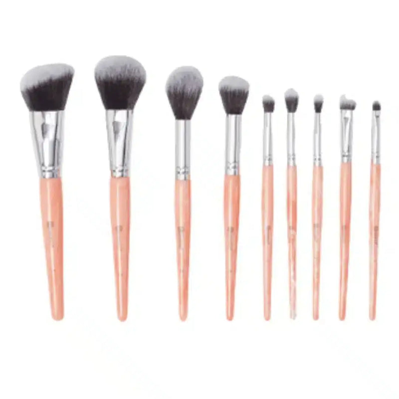 BH Cosmetics 9-Piece Makeup Brush Set — Face & Eye Essentials
