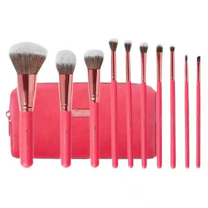 Bombshell Beauty 10-Piece Brush Set by BH Cosmetics