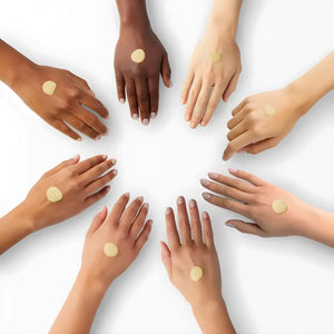 NARS Flawless Coverage Foundation Light 4 Deauville — shade swatch on skin – View Product Detail