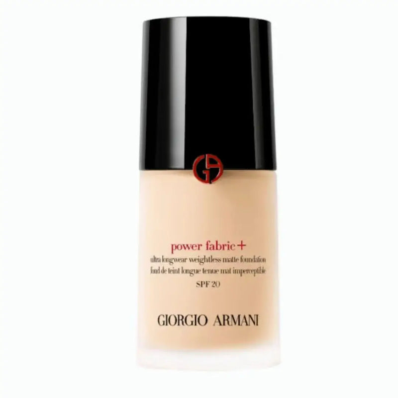 Giorgio Armani Power Fabric + Weightless Matte Foundation #3.5 - 30ml: Long -Lasting Wear Formula