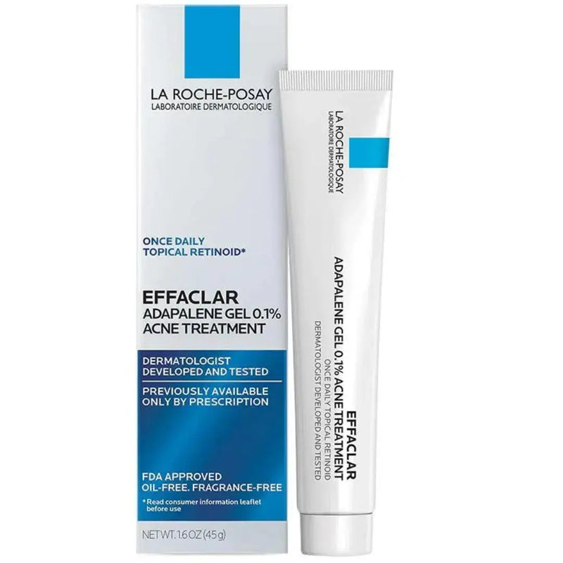 La Roche-Posay Effaclar Adapalene Gel 0.1% Advanced Acne Treatment in 45g