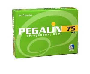Pegalin 75mg Capsules by Shaigan Pharma — Pregabalin for Nerve Pain & Anxiety Relief Pakistan