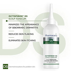 Pharmaceris DS Octopirox Tonic — Application on Scalp