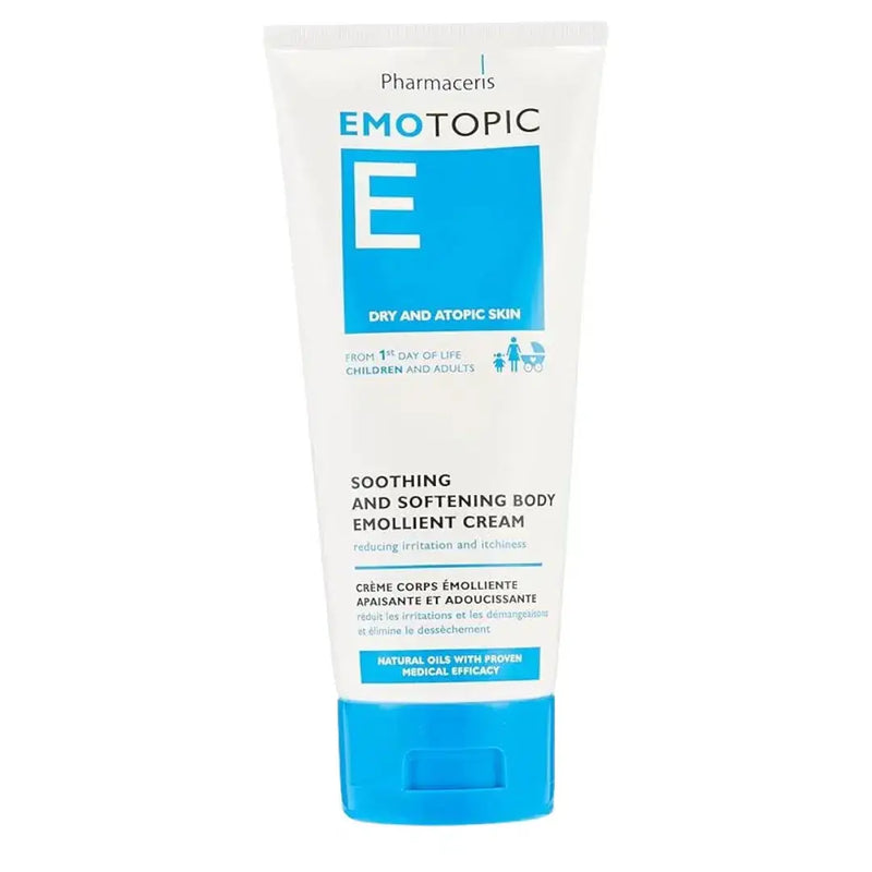 Pharmaceris E Soothing Softening Emollient Cream 200ml for Dry Skin