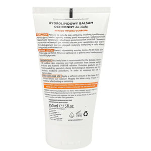 PHARMACERIS Sun Protect SPF 50+ Hydro-Lipid Moisturizing Cream 150ml - High Protection & Hydration for Dry Skin - Imported from Poland