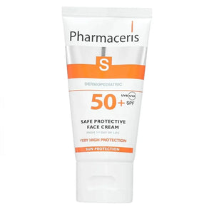 PHARMACERIS Sun Protect SPF 50+ Safe Protective Cream for Babies (50ml) - Gentle, High Protection Sunscreen from Poland