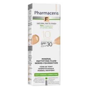 PHARMACERIS Sun Protect Mineral Foundation Light 10 SPF 30 (30ml) | For Sensitive Skin – View Product Detail