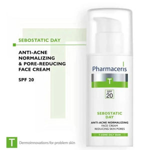 PHARMACERIS T Puri-Sebostatic Acne Cream (50ml) | For Oily & Acne-Prone Skin | derma.pk