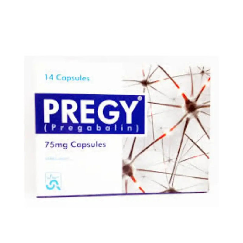 Pregy 75mg Capsules — Pregabalin for Nerve Pain Relief