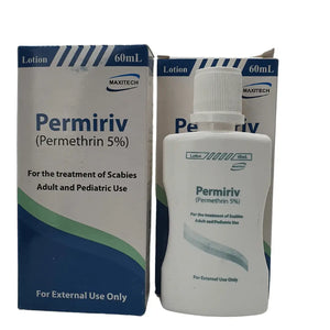 Permiriv Lotion 60ml (Permethrin 5%) | Buy Scabies & Lice