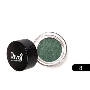 Rivaj Pigment Eyeshadow Shade 8 deep plum – jewel-toned pigmented smoky eyeshadow at Derma.pk