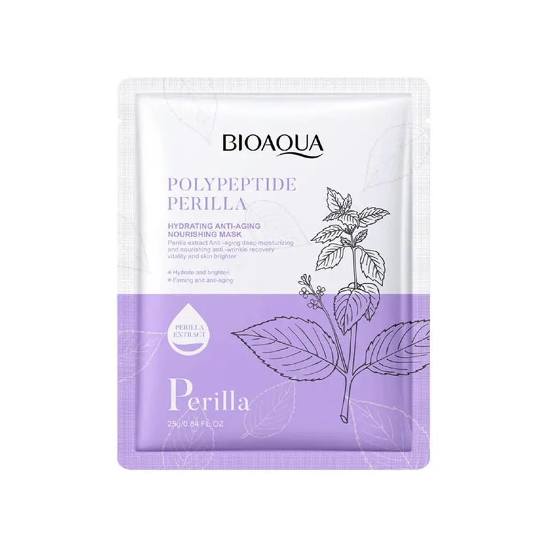 BioAqua Polypeptide Perilla Facial Mask