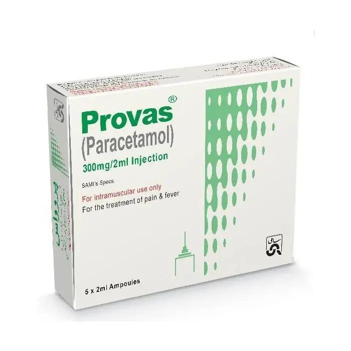 Provas Injection 2ml — Paracetamol for Pain & Fever Relief