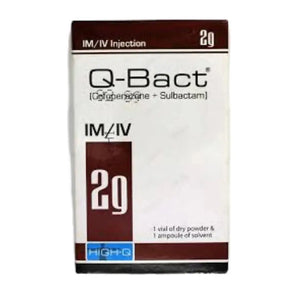 Q-Bact IM/IV Injection 2g (High-Q International) - derma.