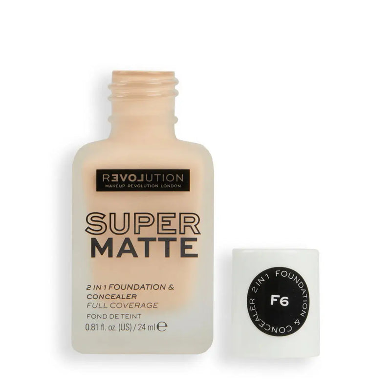 Relove Supermatte Foundation F6 by Revolution