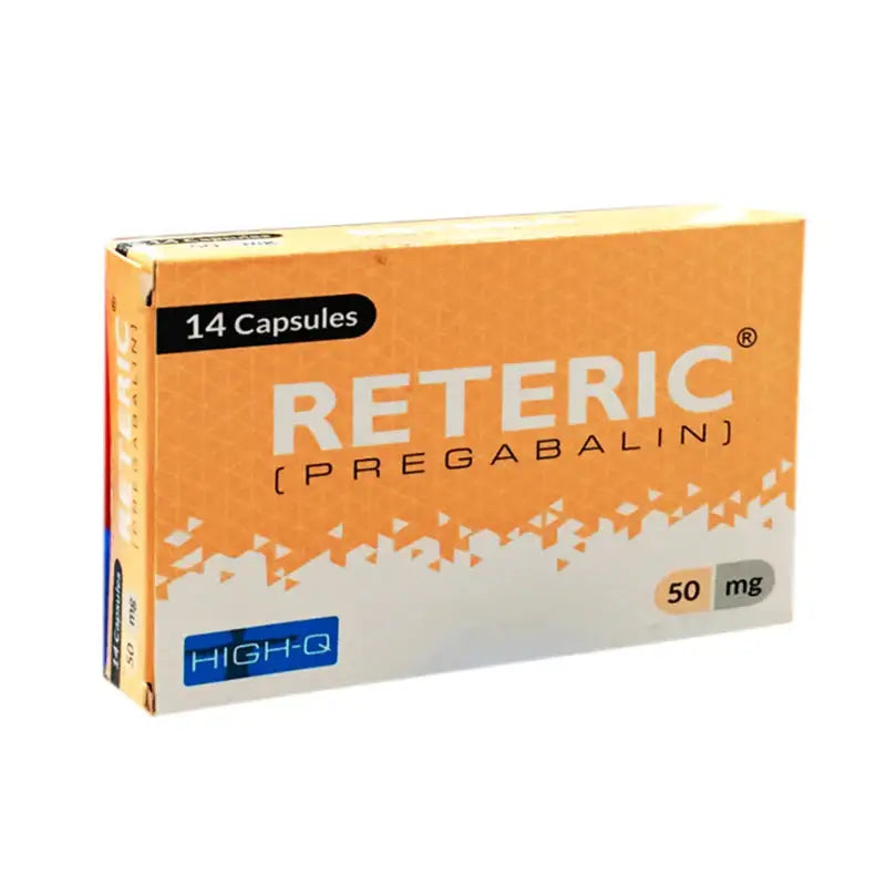 Reteric Capsules 50mg – Pregabalin for Neuropathic Pain & Anxiety