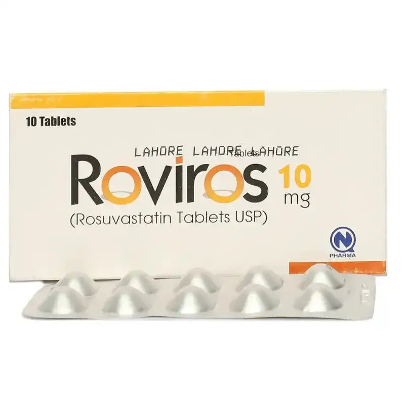 Roviros Rosuvastatin 10mg Tablets