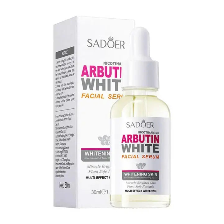 SADOER Arbutin Nicotinamide Serum - Brightening & Moisturizing - 30ml