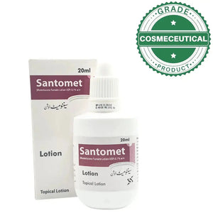 Santomet Lotion 20ml — Mometasone Furoate 0.1% – Available in Pakistan