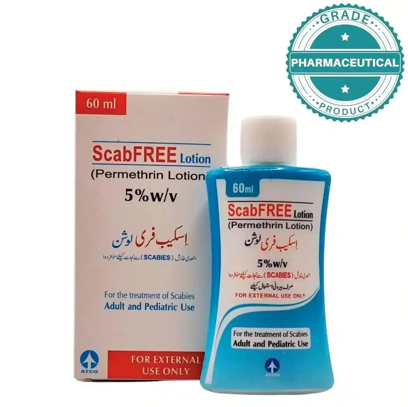 Scab Free Lotion — Permethrin 5% w/v 60ml