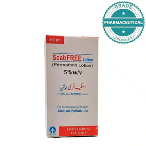 Scabfree Lotion — anti-lice and scabies treatment lotion 60ml