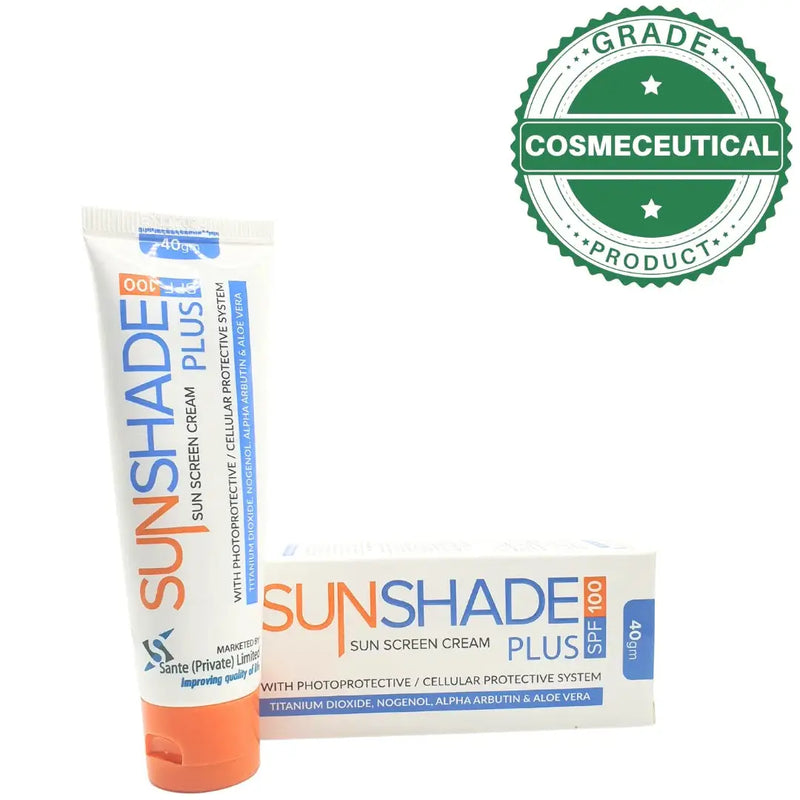 Sunshade Plus SPF 100 Broad-Spectrum Sunscreen Cream 40g — Sunblock, UV Protection