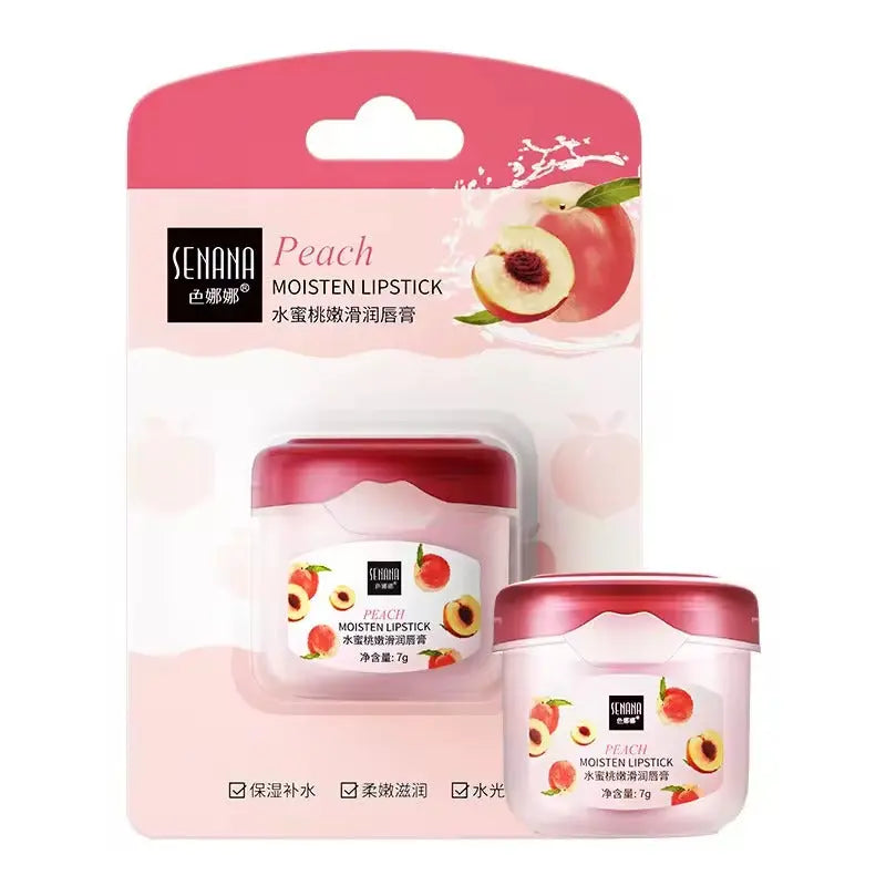 Senana Peach Moisten Lipstick Lip balm