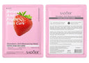 SADOER Botany And Fruits Strawberry Moisturizing Face Sheet Mask photo 4