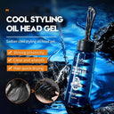 SADOER Cool Styling Oil Head Gel - Quick-Dry Men's Hair Styling Gel with Comb - 280ml photo 2