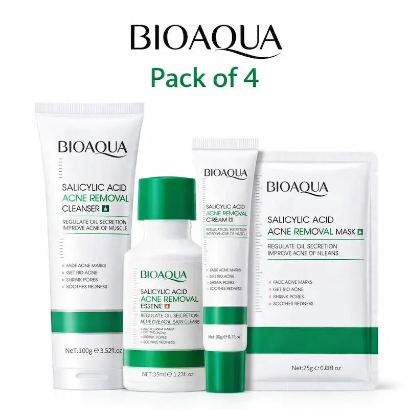 BIOAQUA Salicylic Acid Acne Removal 4-Piece Set
