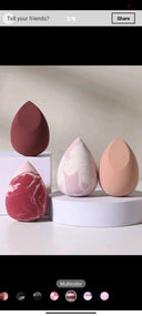 Shein 4 pieces beauty blender makeup sponge photo 2