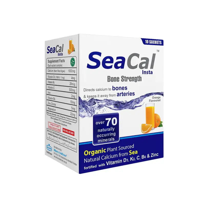 Seacal Instais Sachets – Fast-Absorbing Calcium for Bone Health