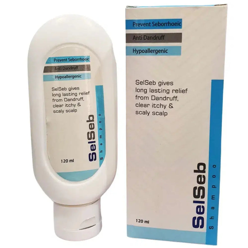 Selseb Anti-Dandruff Shampoo 2.5% Selenium Sulfide 120ml