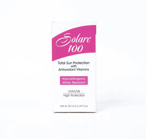 Solare SPF 100 Sunblock maximum UVA UVB protection water resistant