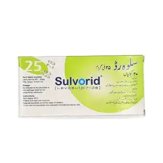 Sulvorid 25mg Tablets – Levosulpiride for GERD & Gastroparesis